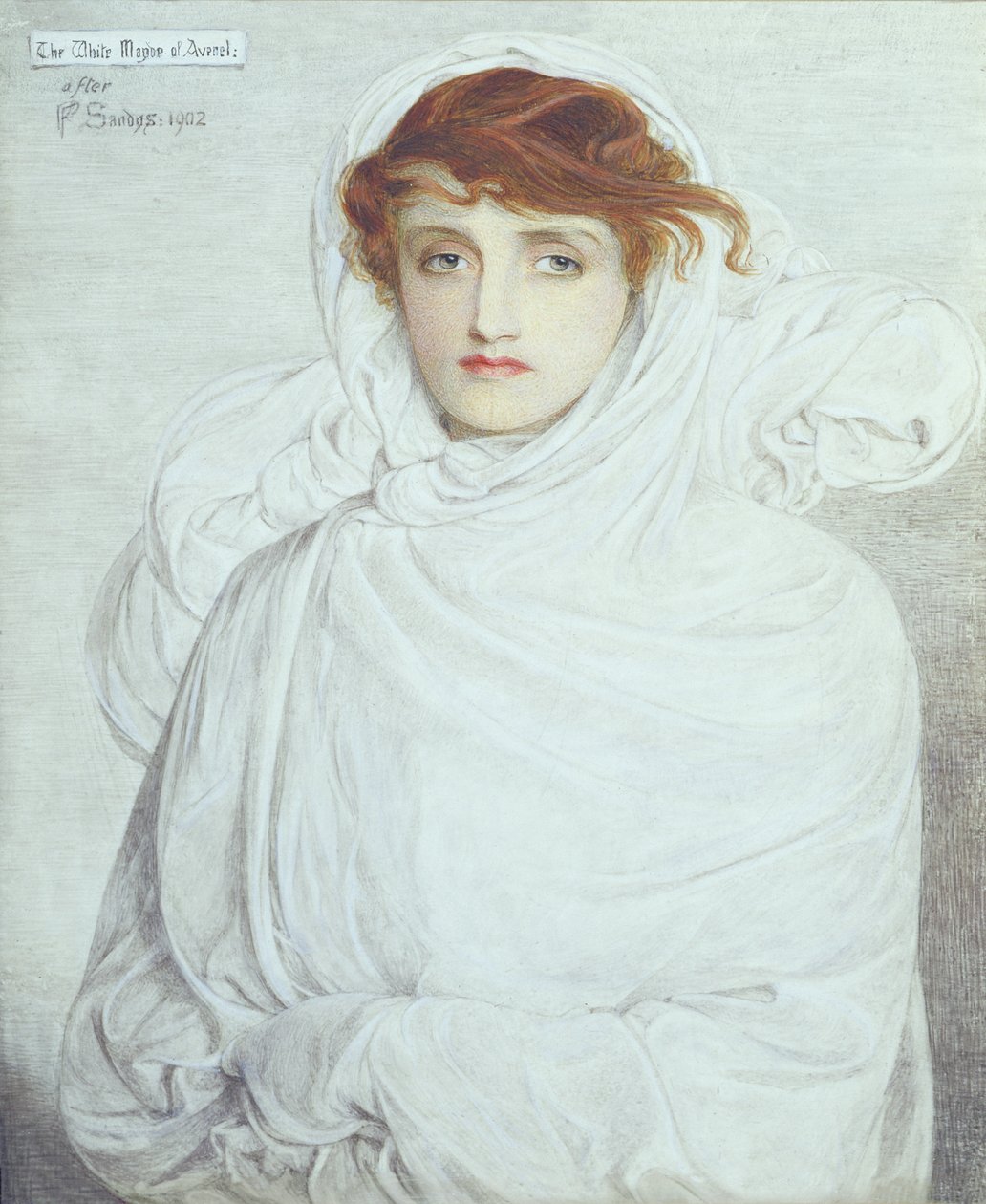 Bílá Mayde z Avenelu od Winifred Sandys
