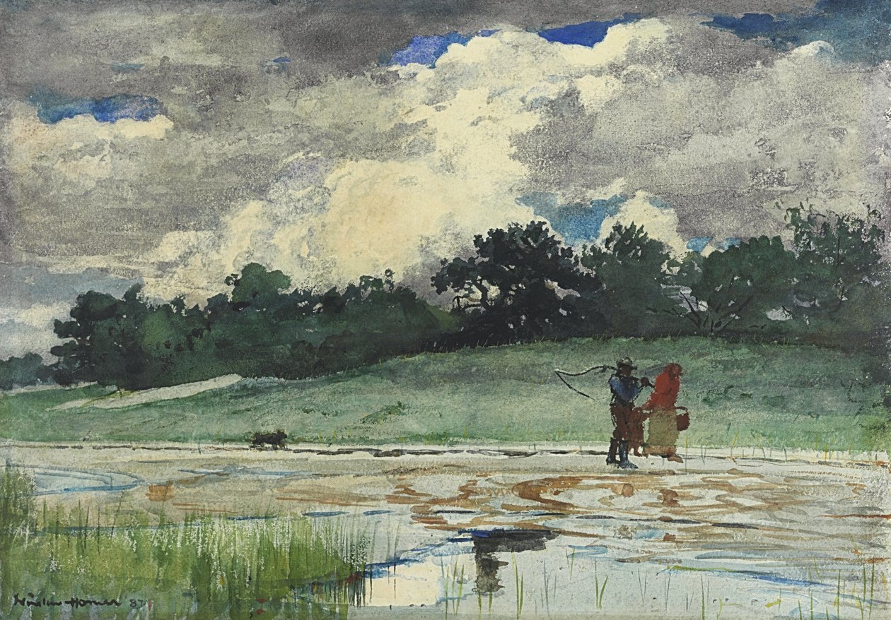 Po dešti, Prouts krk od Winslow Homer