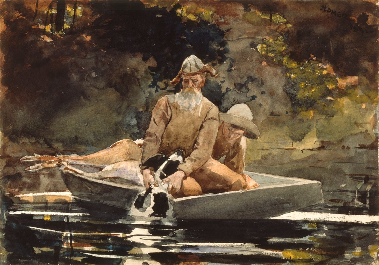 Po lovu od Winslow Homer