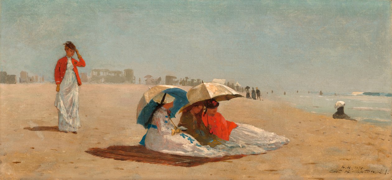 East Hampton Beach, Long Island od Winslow Homer