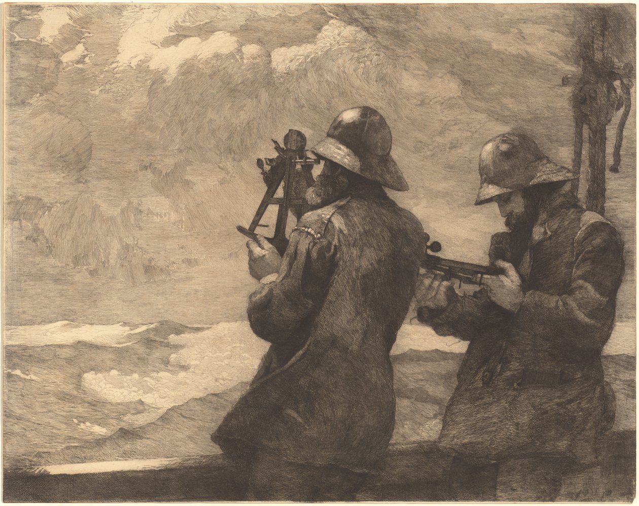 Osm zvonů od Winslow Homer