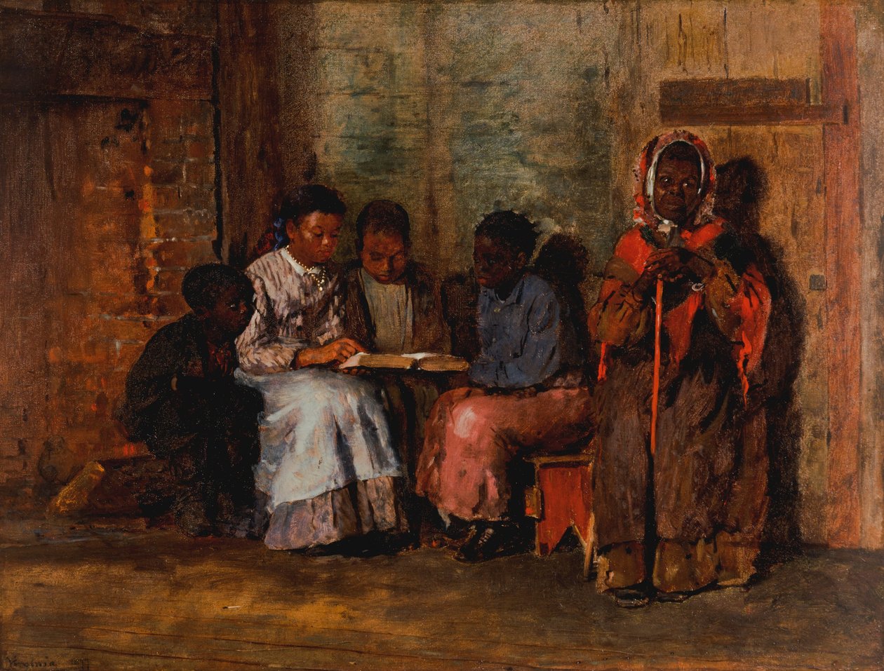 Nedělní ráno ve Virginii od Winslow Homer