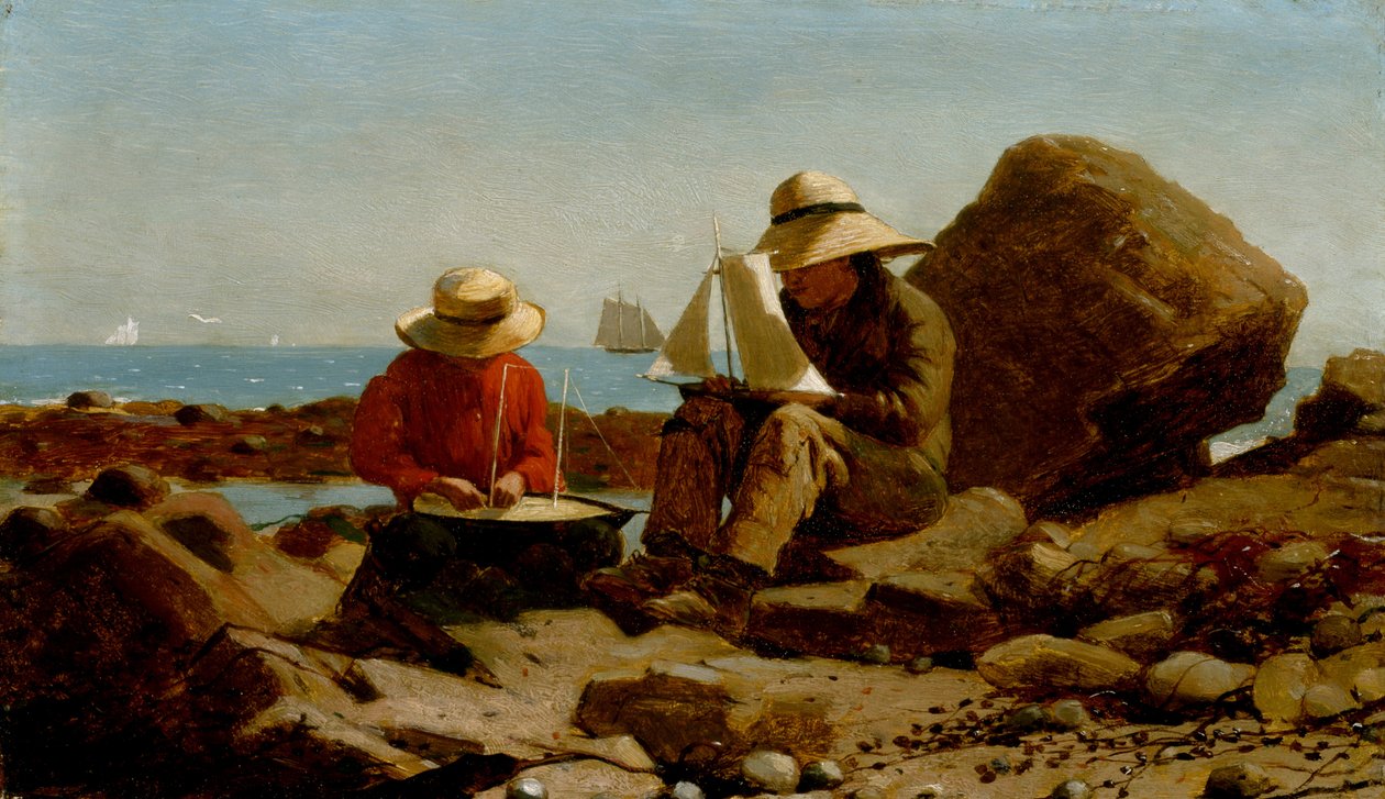 Stavitelé lodí od Winslow Homer