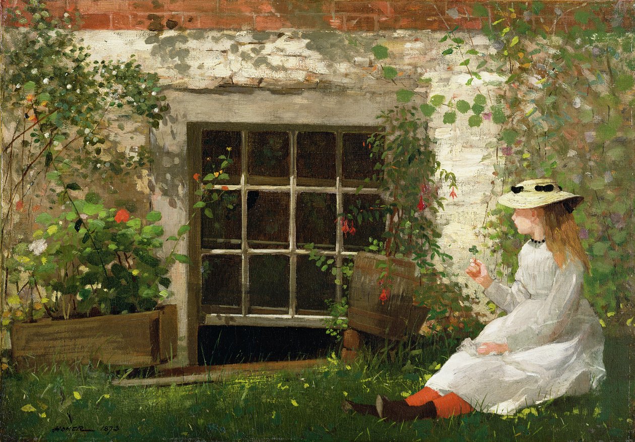 Čtyřlístek, 1873 od Winslow Homer