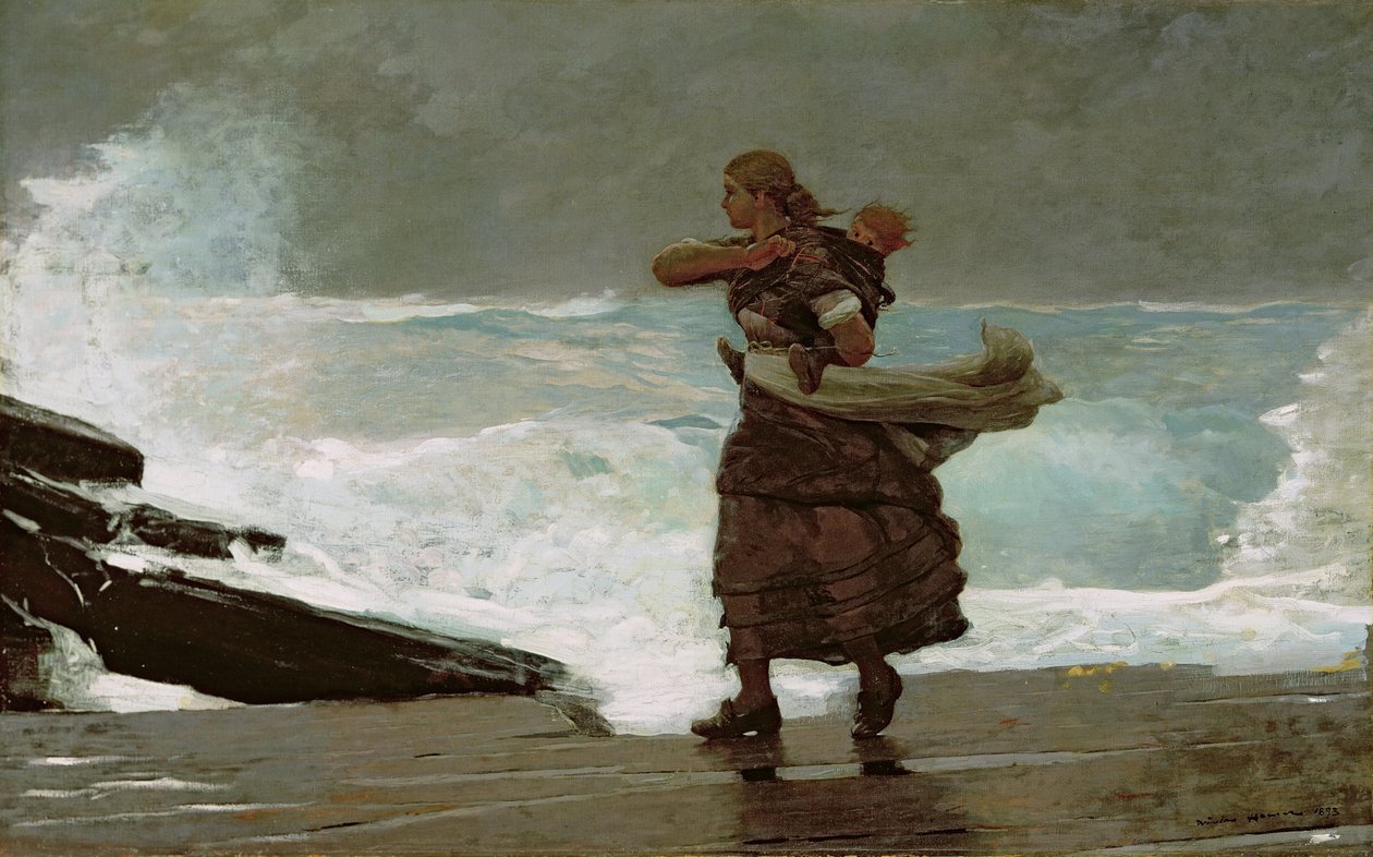 Vichřice od Winslow Homer