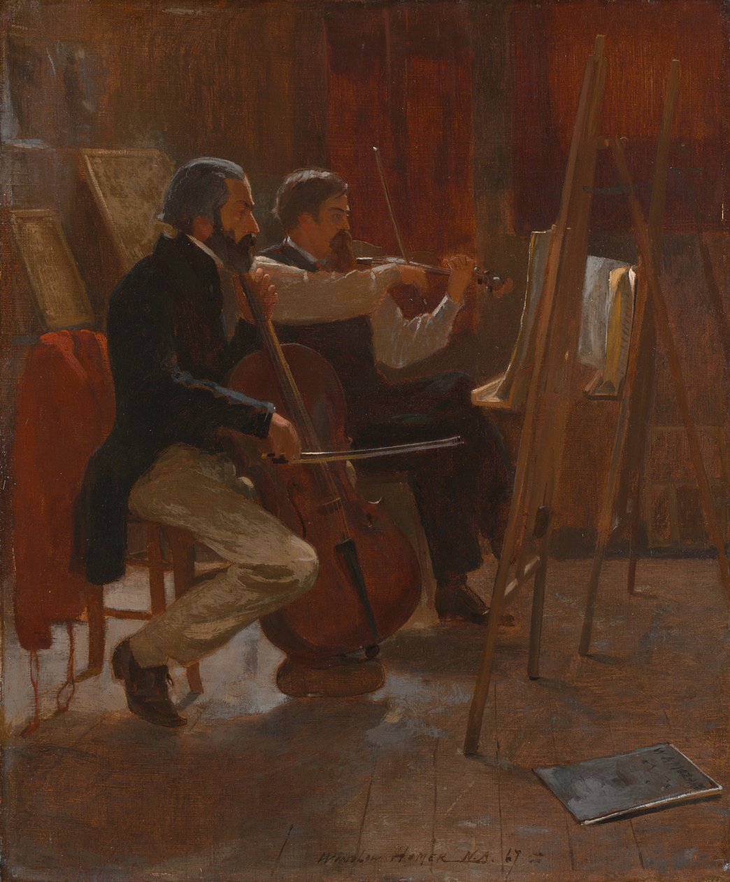 Studio, 1867 od Winslow Homer