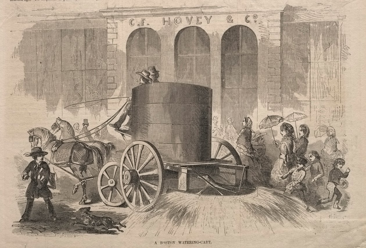 Bostonský vozík na zalévání od Winslow Homer