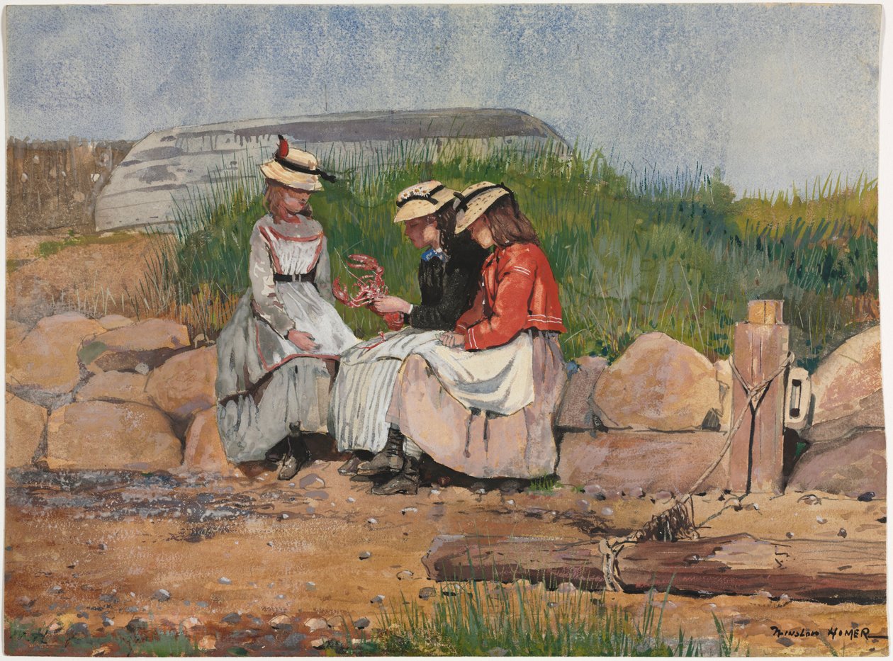 Rybářova dcera od Winslow Homer
