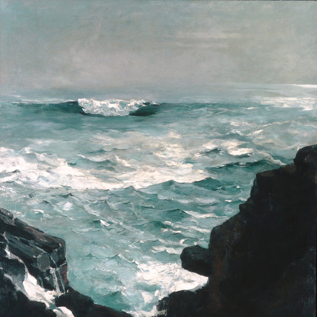 Cannon Rock, 1895. od Winslow Homer