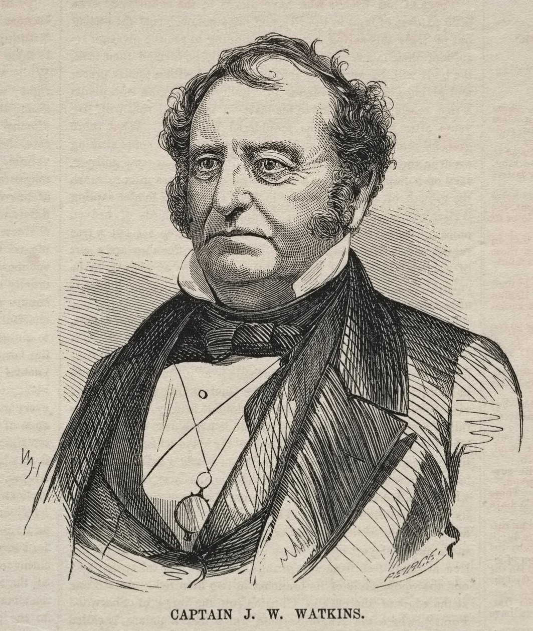 Kapitán J. W. Watkins, 1857. od Winslow Homer