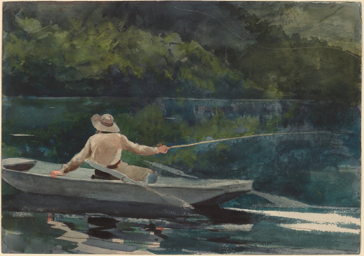 Casting, číslo dvě, 1894. od Winslow Homer