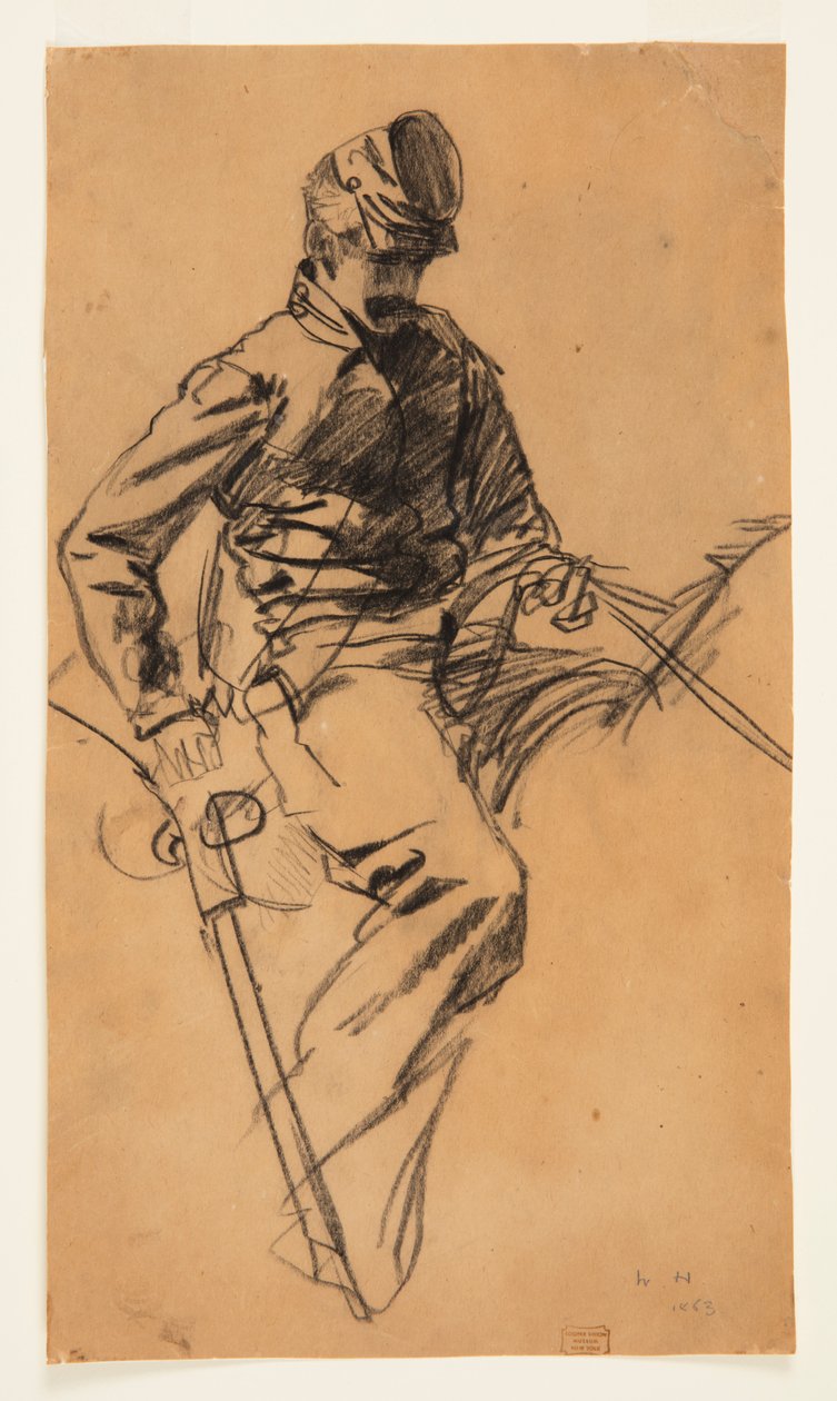 Voják kavalérie od Winslow Homer