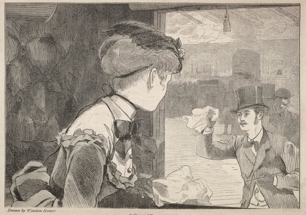 Pojď!, 1869. od Winslow Homer