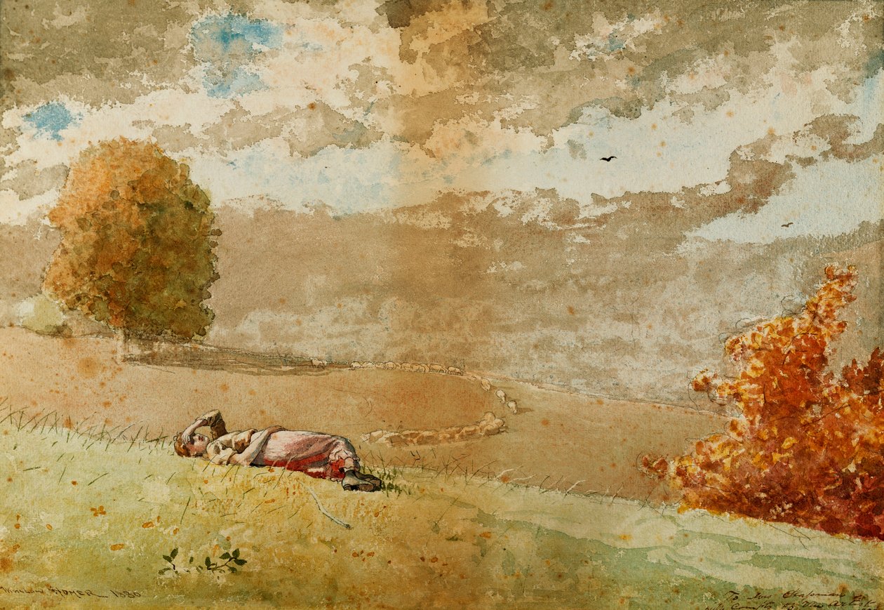 Snění, 1880 od Winslow Homer