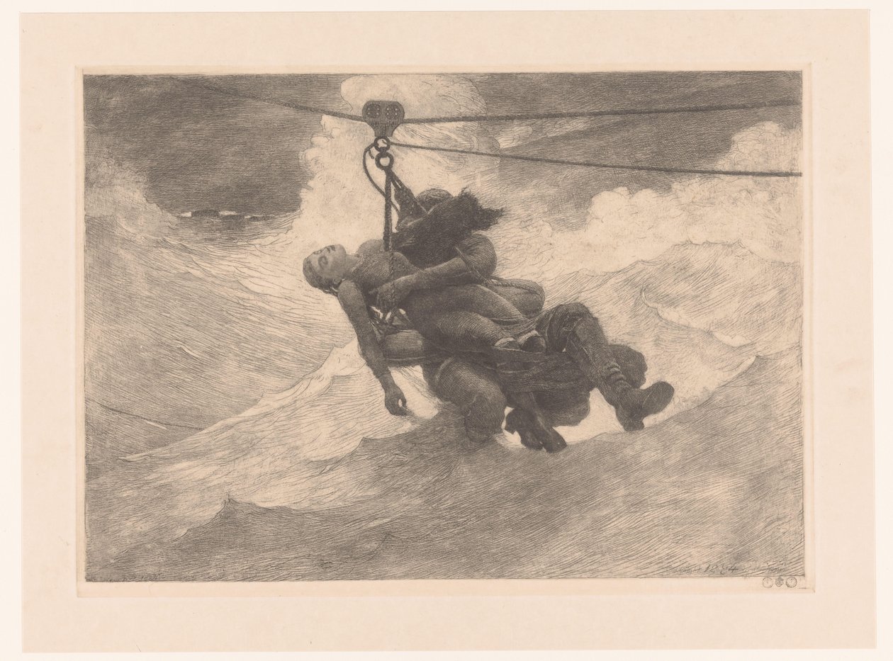 Lifeline Linie života od Winslow Homer