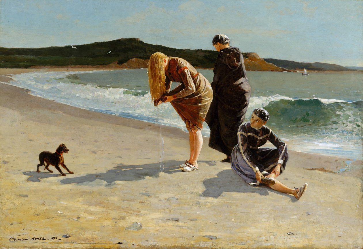 Eagle Head, Manchester, Massachusetts (High Tide) od Winslow Homer