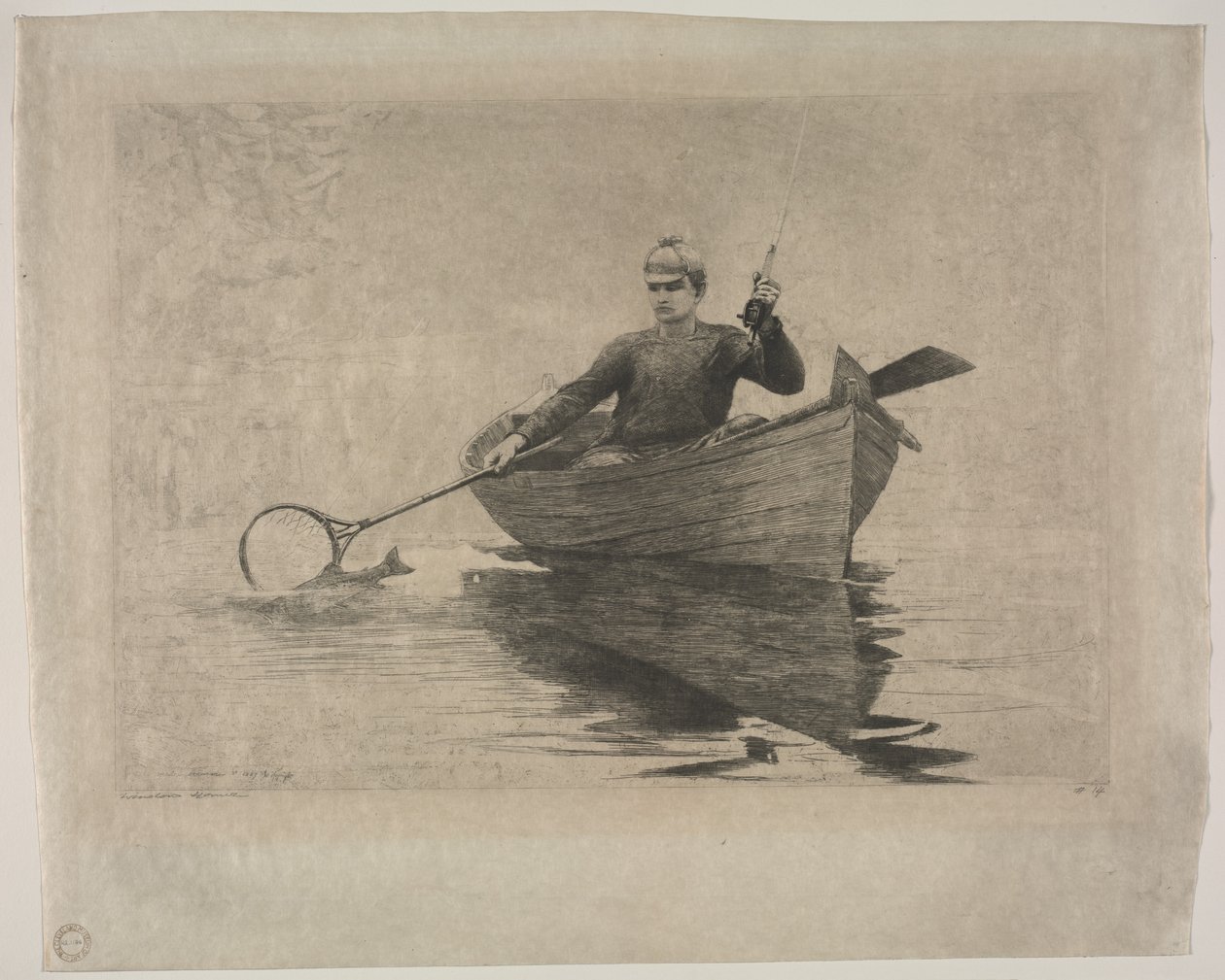 Muškaření od Winslow Homer