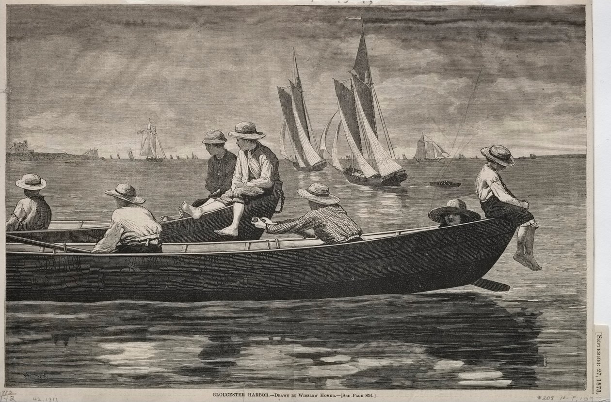 Přístav Gloucester od Winslow Homer