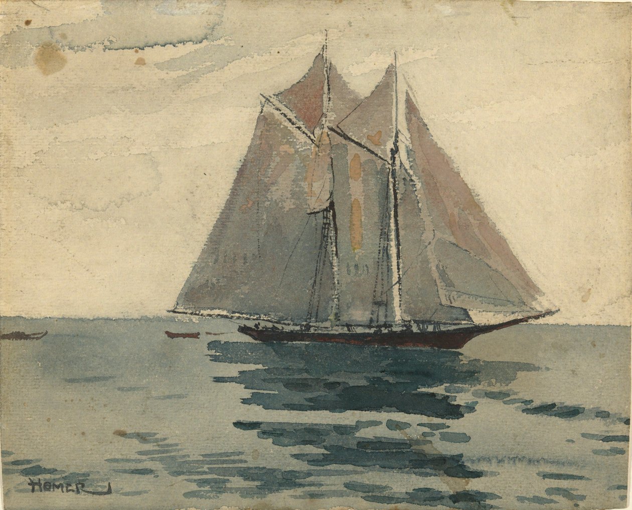 Gloucester Škuner od Winslow Homer