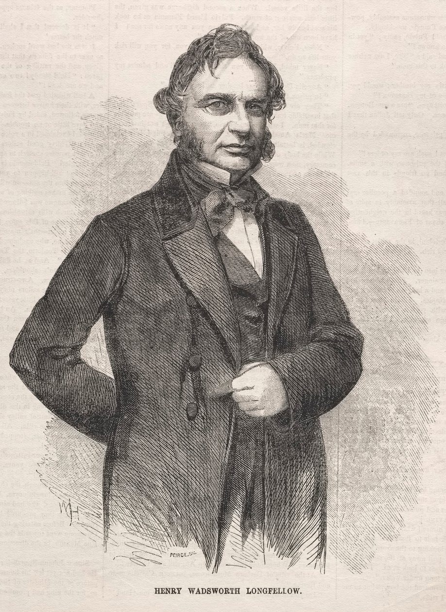 Henry Wadsworth Longfellow, 1858. od Winslow Homer