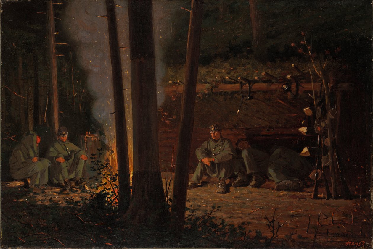 Před Yorktownem od Winslow Homer