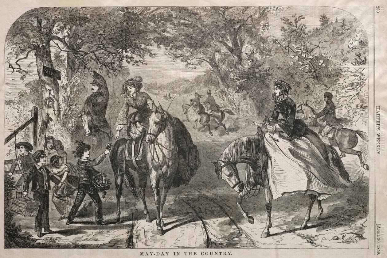 První máj na venkově, 1859. od Winslow Homer