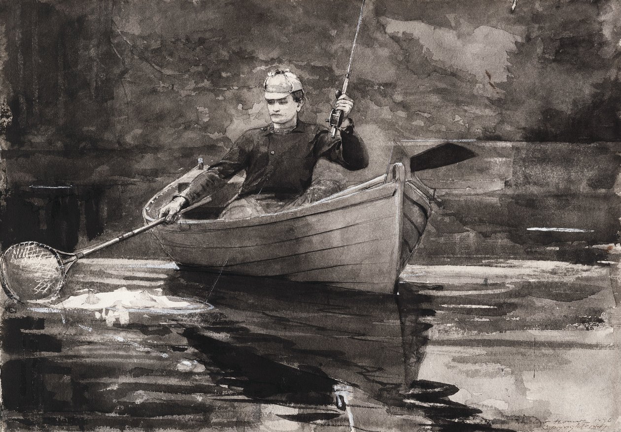 Odlov ryb do sítí od Winslow Homer
