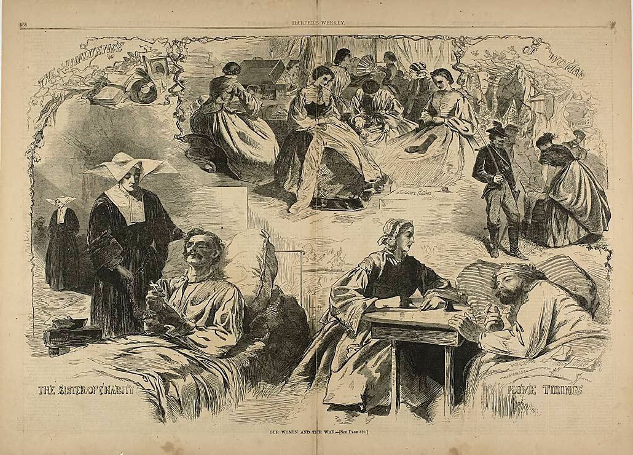 Naše ženy ve válce od Winslow Homer