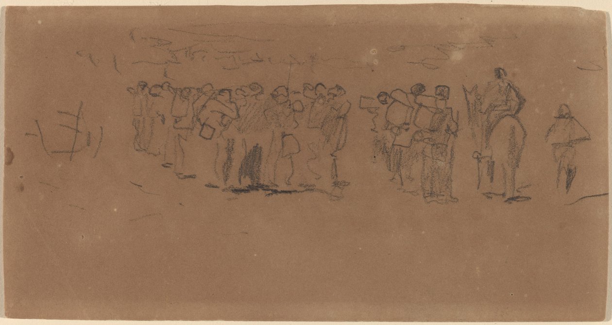 Příprava na březen 1862. od Winslow Homer