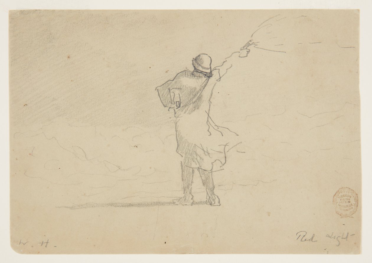 Červené světlo od Winslow Homer