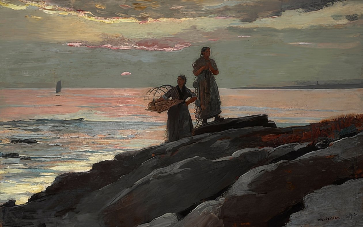Bay bag. 1896 od Winslow Homer