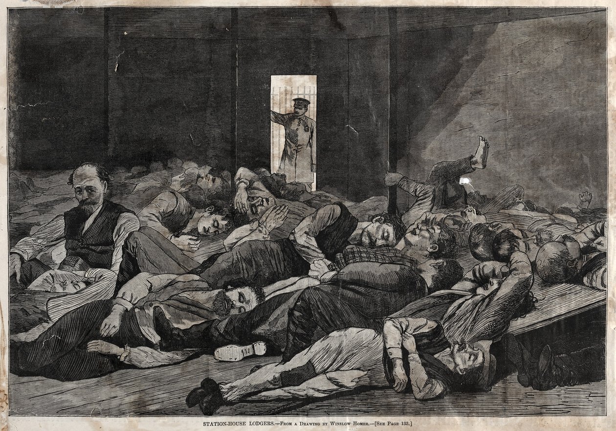 Station-House Lodgers, 1874. od Winslow Homer