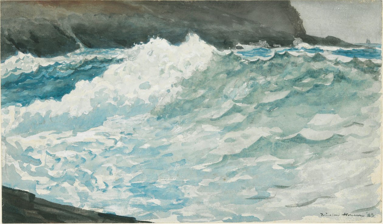 Surfujte, Proute od Winslow Homer