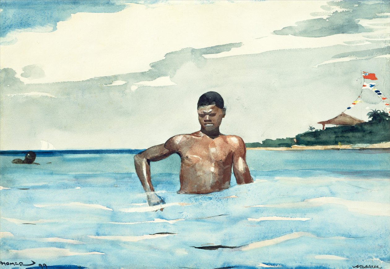 Koupelna od Winslow Homer