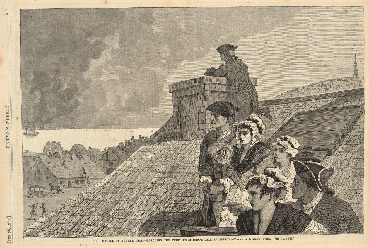 Bitva o Bunker Hill od Winslow Homer