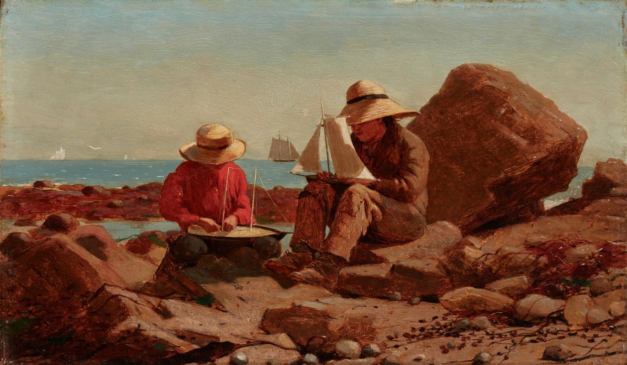 Stavitelé lodí od Winslow Homer
