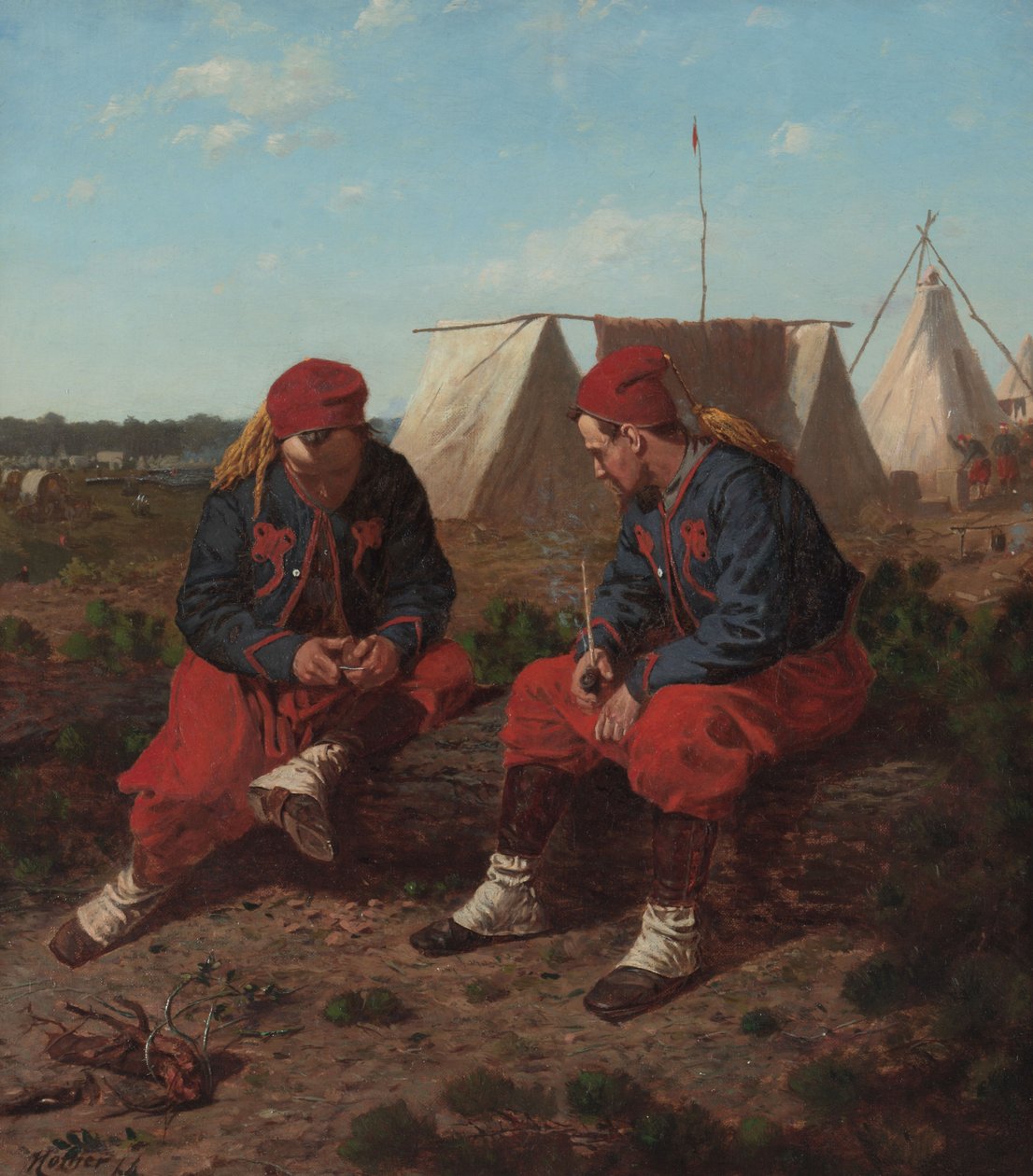 Brierwoodova dýmka od Winslow Homer