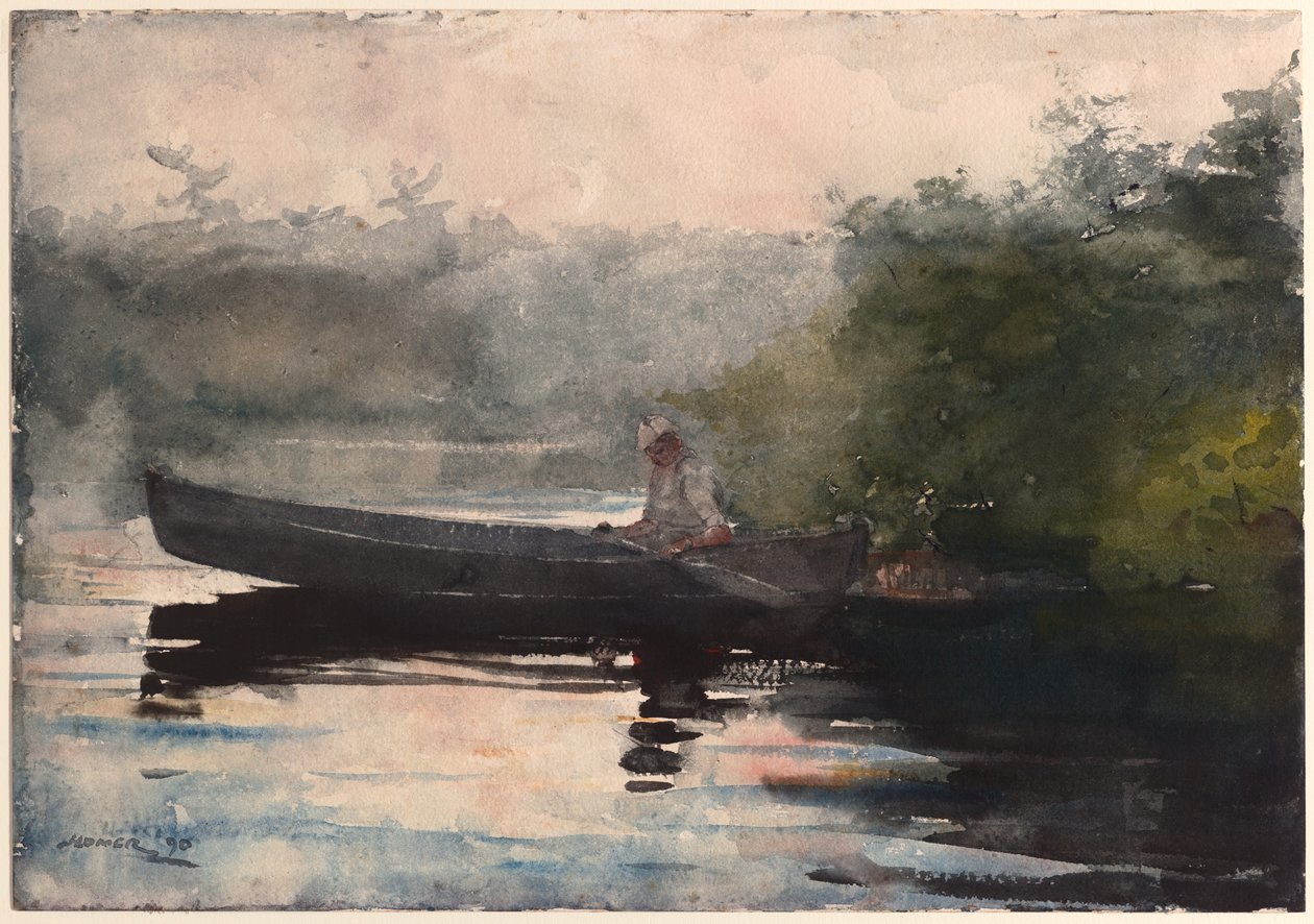Konec dne, Adirondacks od Winslow Homer
