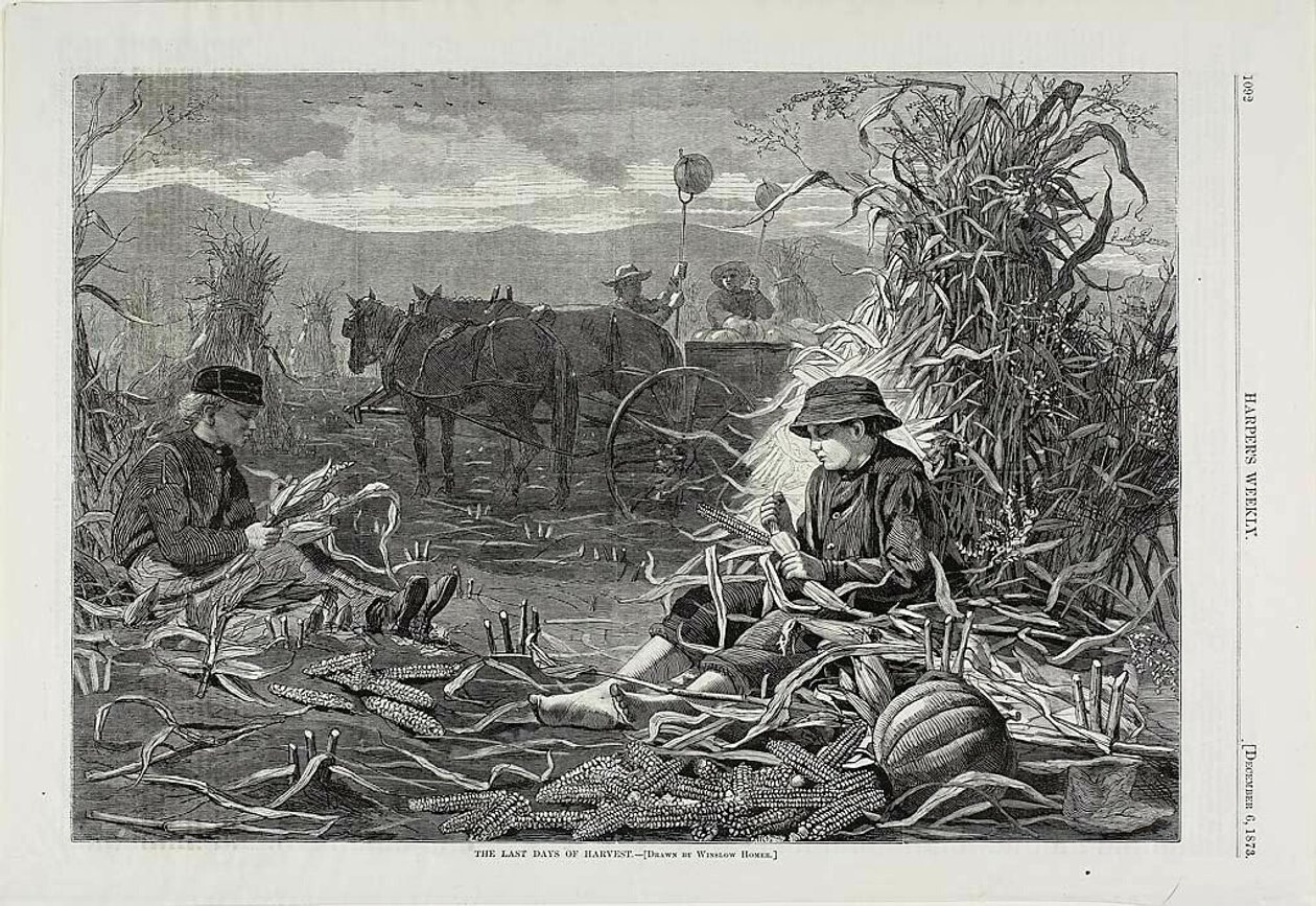 Poslední dny sklizně od Winslow Homer
