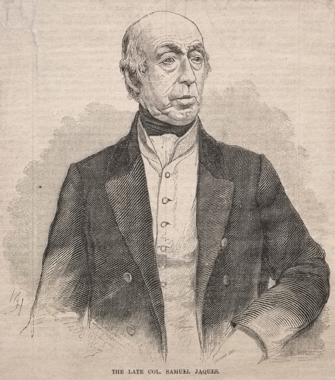 Zesnulý plukovník Samuel Jaques, 1859. od Winslow Homer