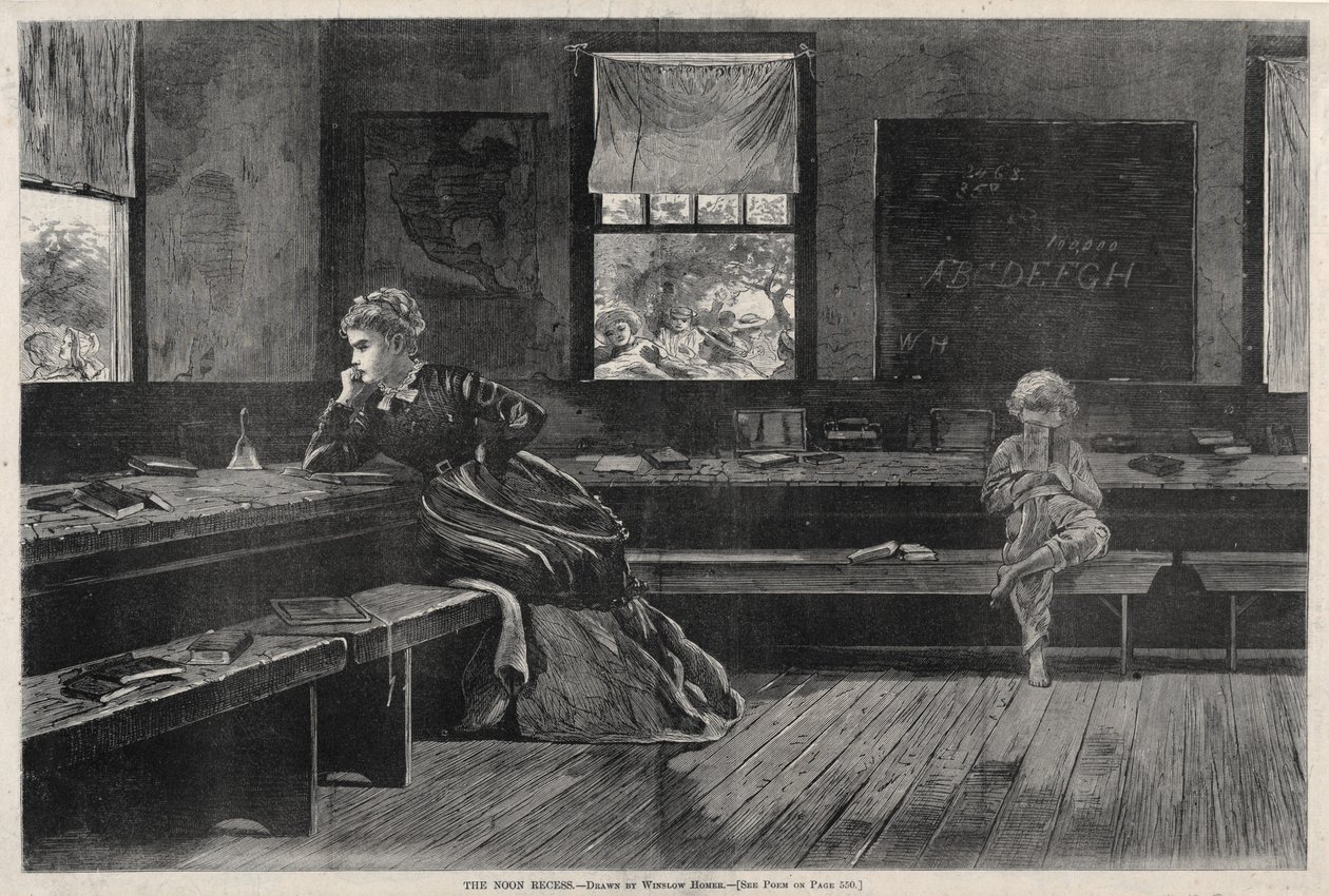 Polední přestávka, 1873. od Winslow Homer