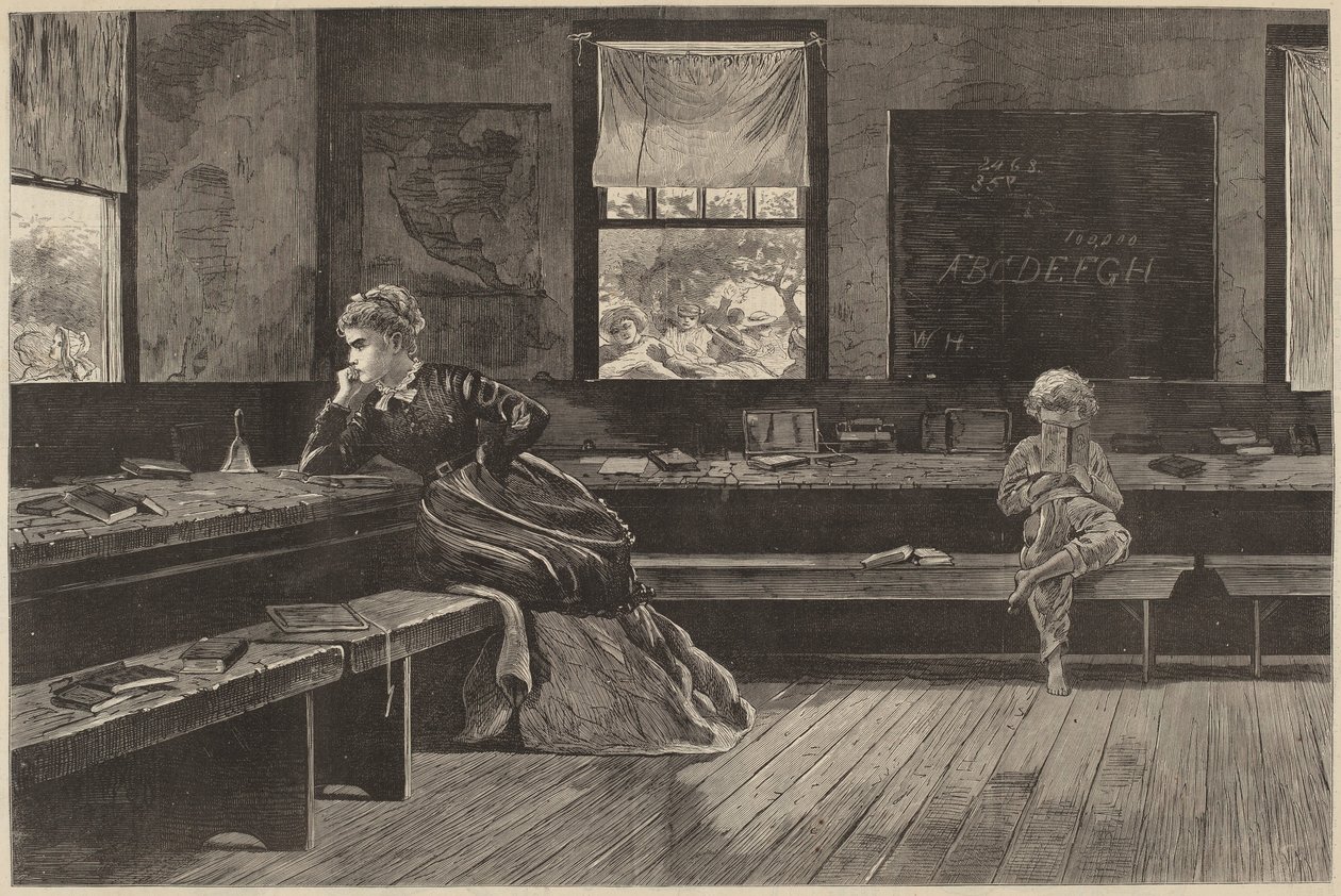 Polední přestávka, publikoval 1873. od Winslow Homer