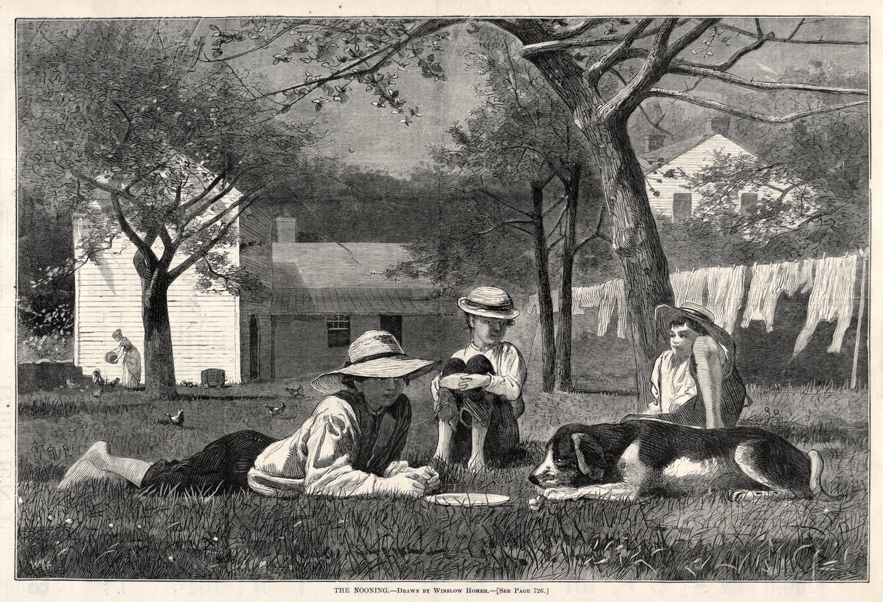 Polednice, 1873. od Winslow Homer