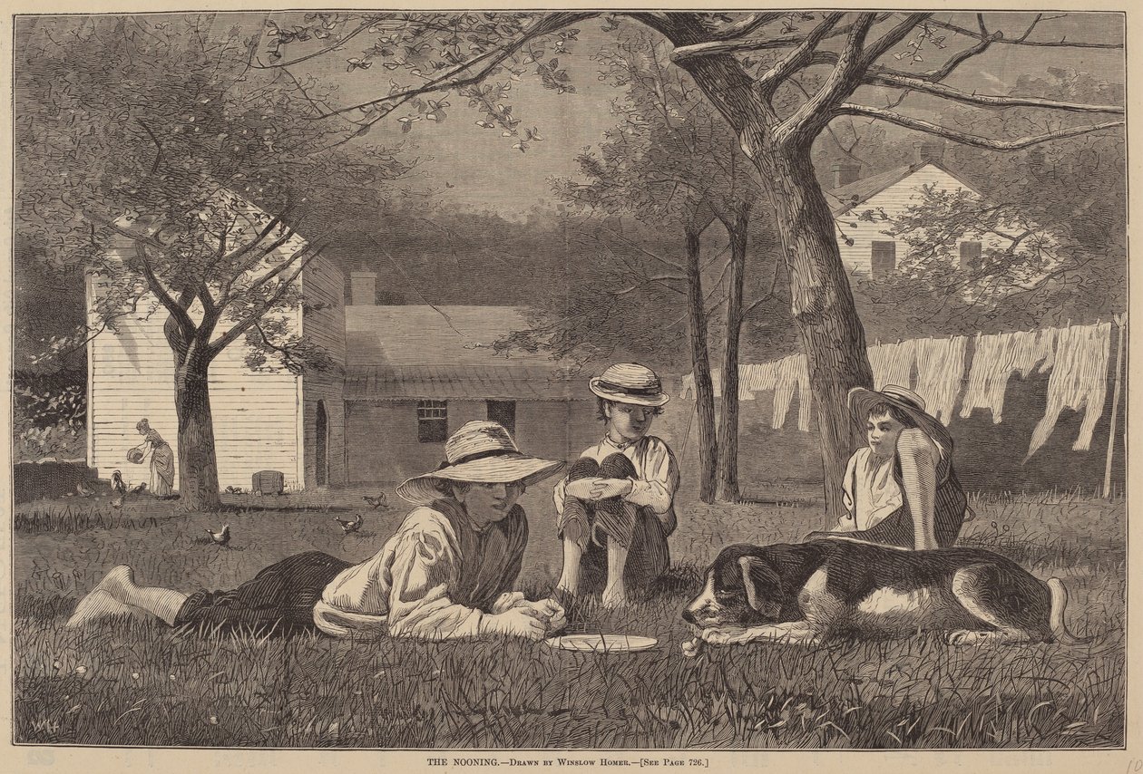 Polednice, publikoval 1873. od Winslow Homer