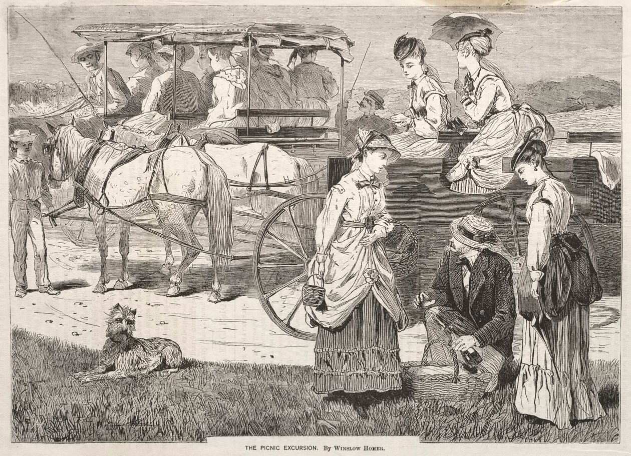 Výlet na piknik od Winslow Homer