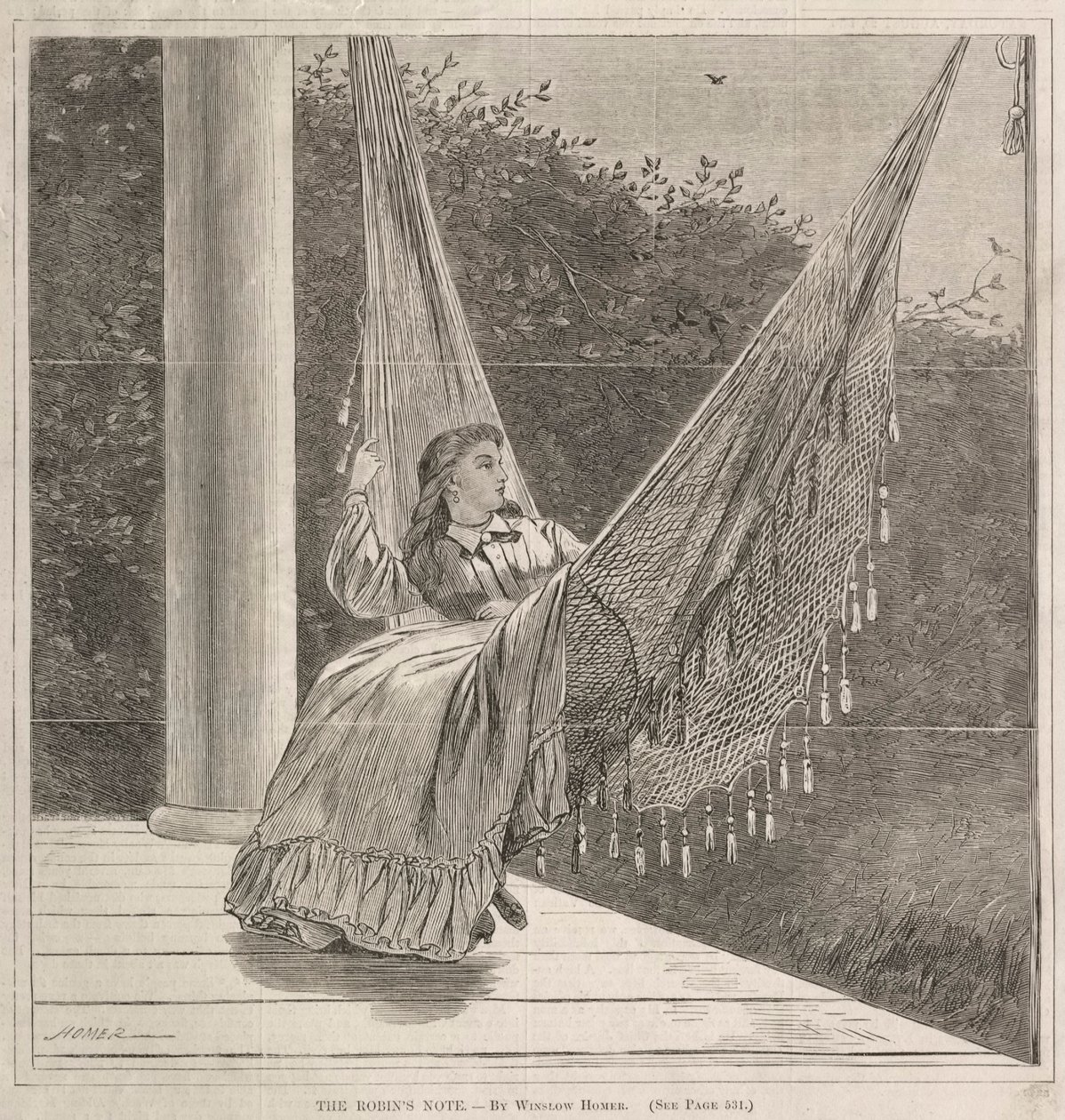Robinova poznámka od Winslow Homer