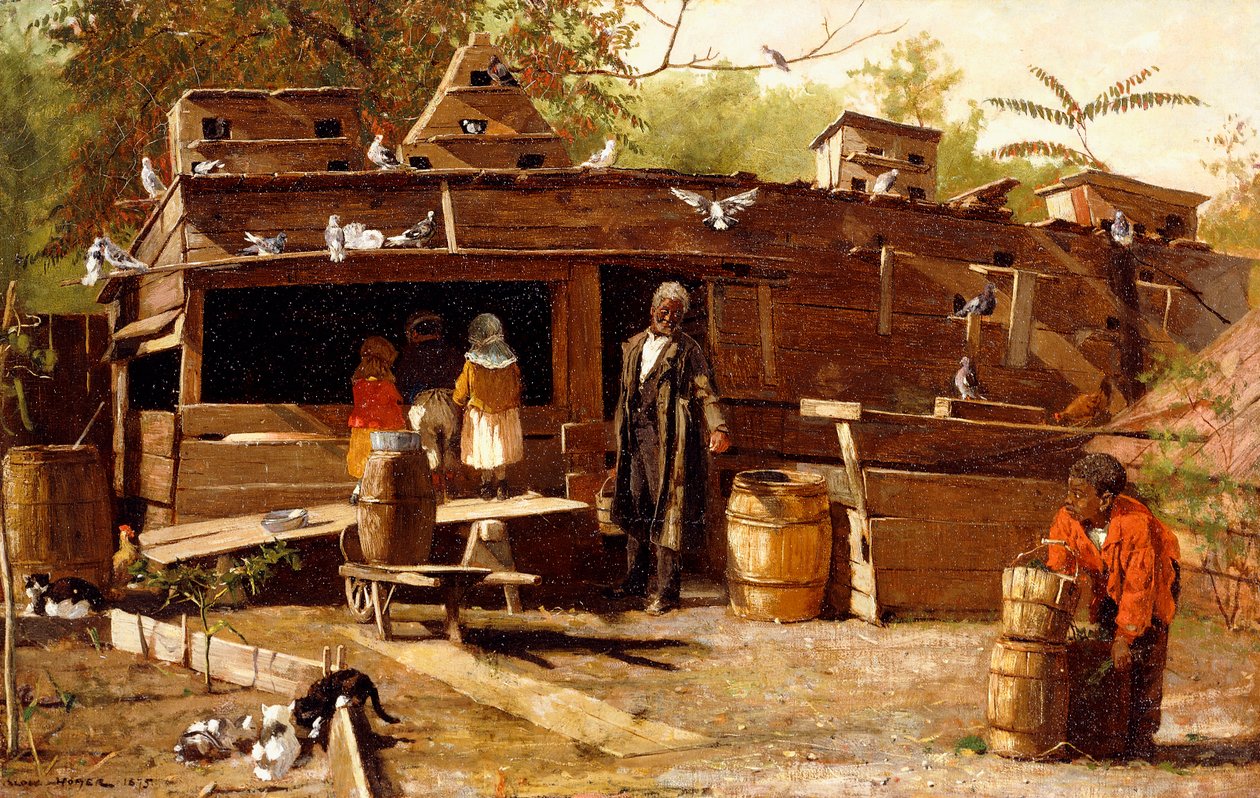 Strýček Ned doma, 1875 od Winslow Homer