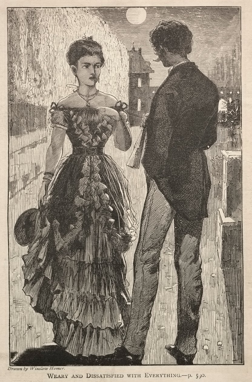 Unavený a se vším nespokojený, 1869. od Winslow Homer