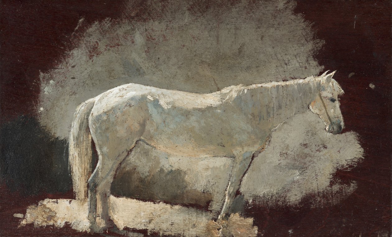 Bílá klisna, c. 1868. od Winslow Homer