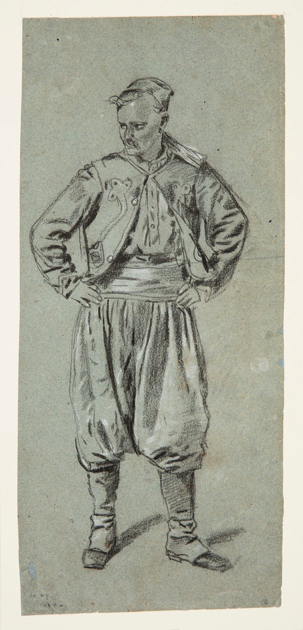 Zouave od Winslow Homer